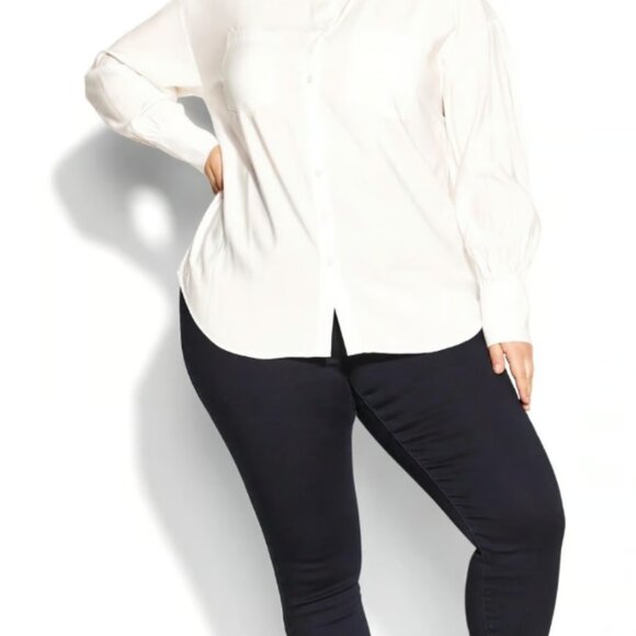 NWT‎ ivory blouse - Picture 1 of 5